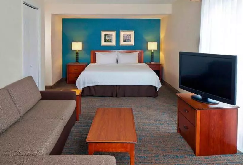 キングサイドベッドのスタンダードワンルーム, Residence Inn Minneapolis Eden Prairie
