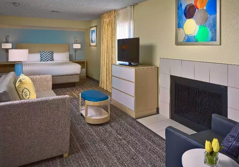 キングサイドベッドのスタンダードワンルーム, Sonesta Es Suites Tucson