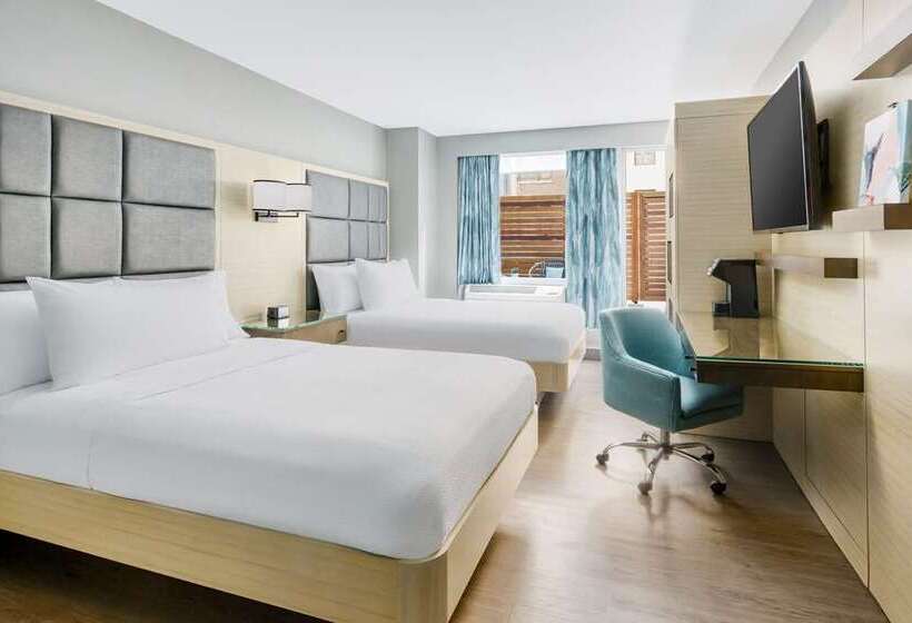 اتاق استاندارد با 2 تخت دوبل, Killington Mountain Lodge, Tapestry Collection By Hilton