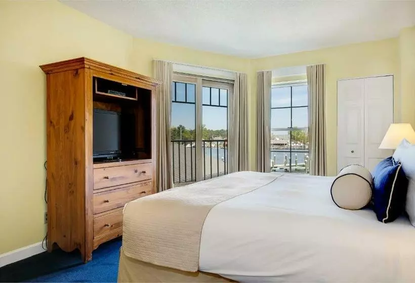 キングサイズベッドのスイートルーム, St Michaels Harbour Inn, Marina And Spa