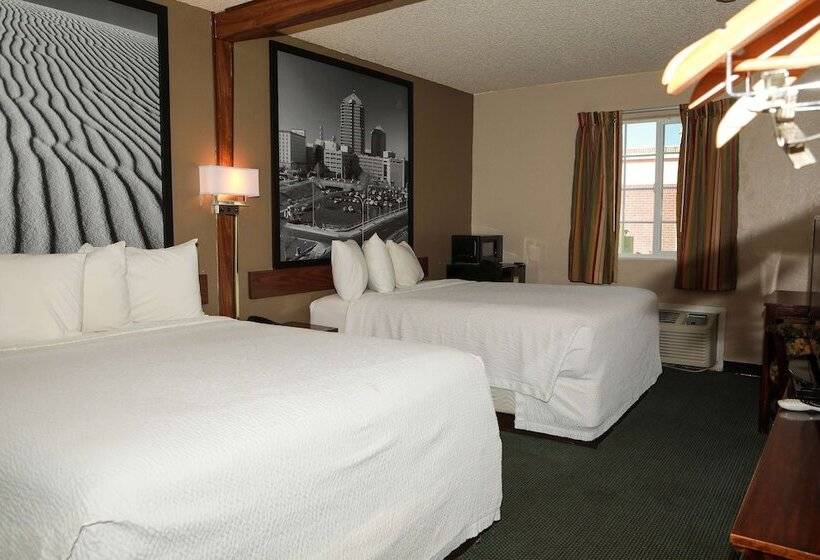 غرفه قياسيه سريرين مزدوجين, Super 8 By Wyndham Gallup