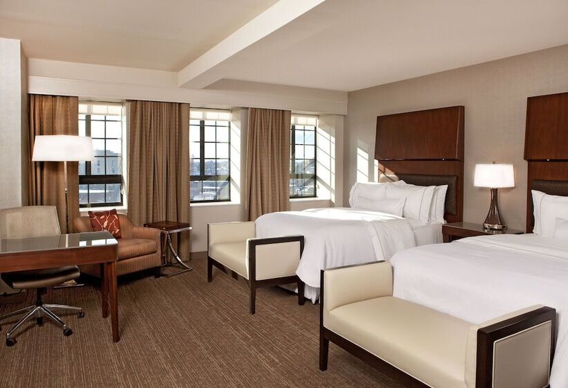 غرفه قياسيه سريرين مزدوجين, The Westin Portland Harborview