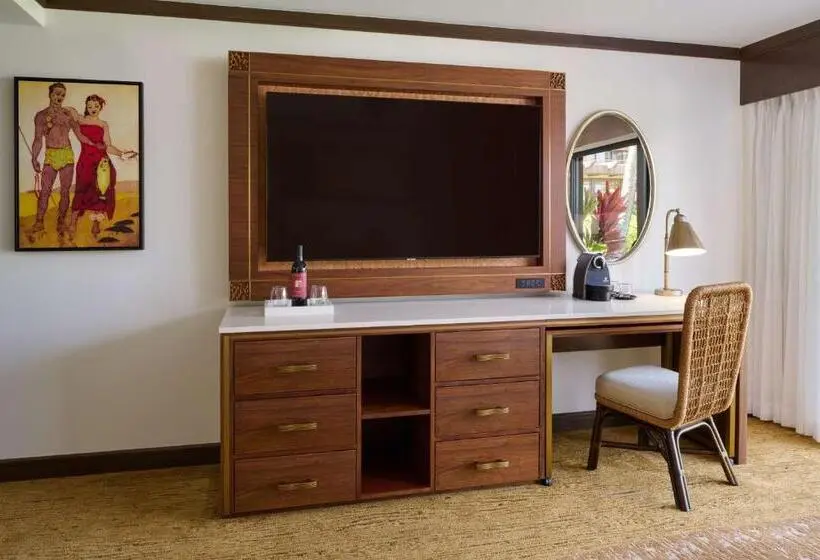 اتاق لوکس با تخت بزرگ, Koa Kea Resort On Poipu Beach