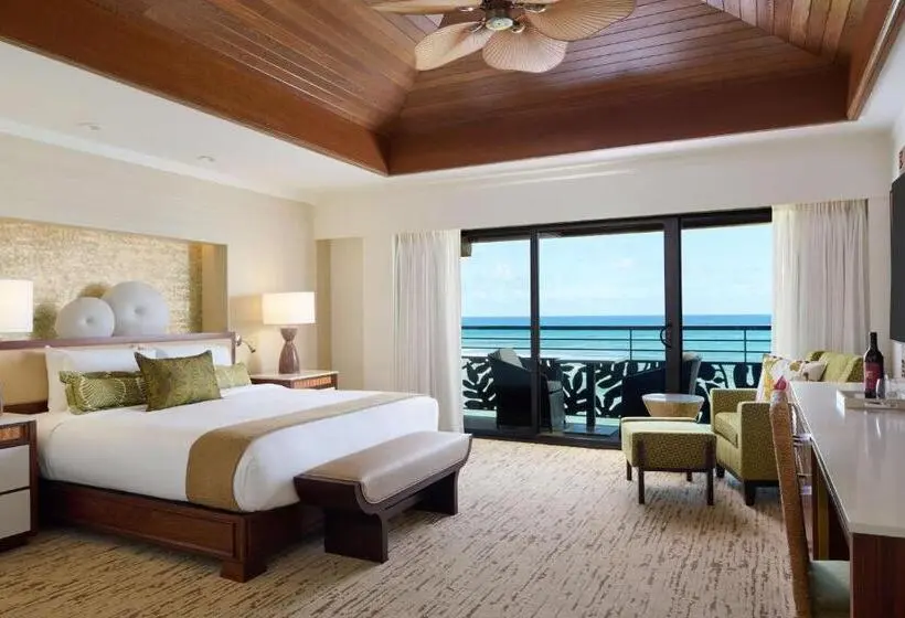 اتاق لوکس با تخت بزرگ, Koa Kea Resort On Poipu Beach