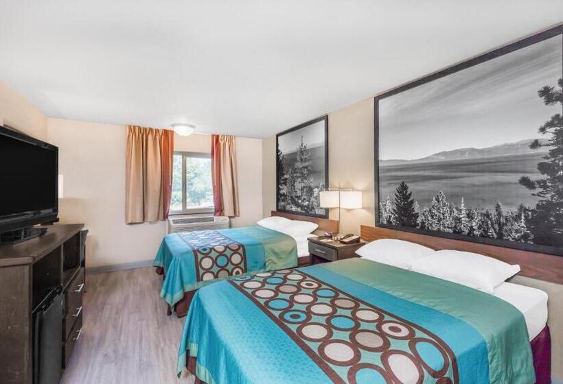 غرفه قياسيه سريرين مزدوجين, Super 8 By Wyndham Redding