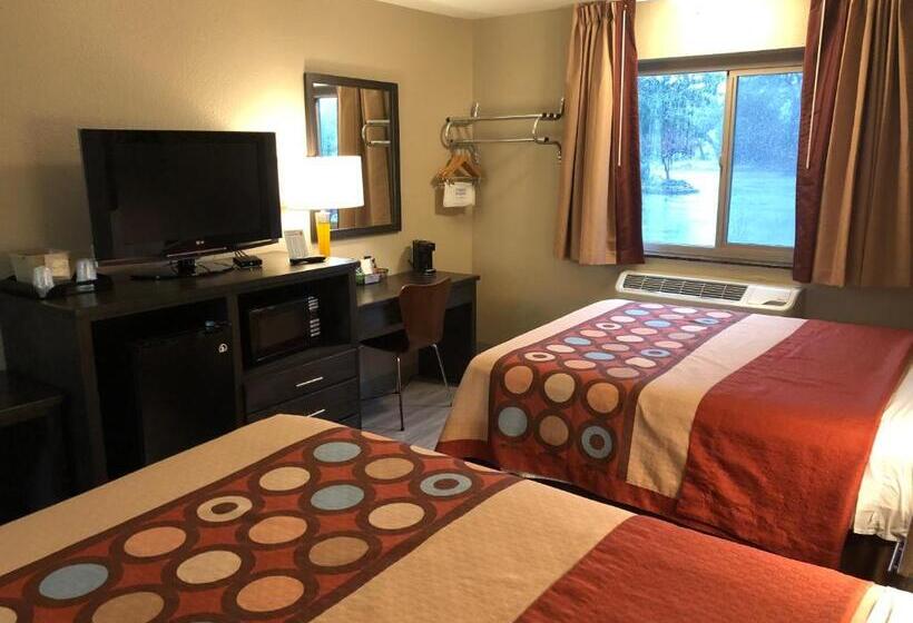 غرفه قياسيه سريرين مزدوجين, Super 8 By Wyndham Redding