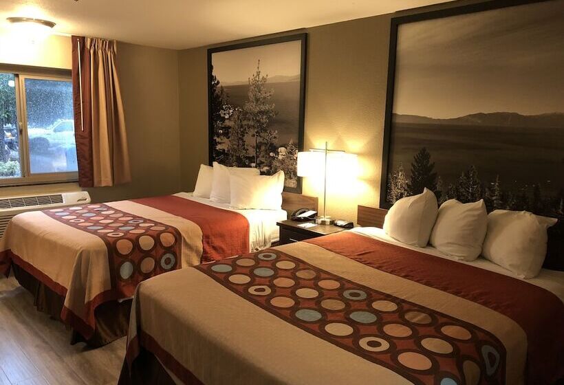 غرفه قياسيه سريرين مزدوجين, Super 8 By Wyndham Redding