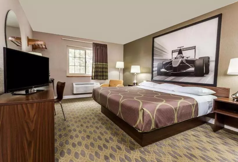 اتاق استاندارد با تخت بزرگ, Super 8 By Wyndham Willows