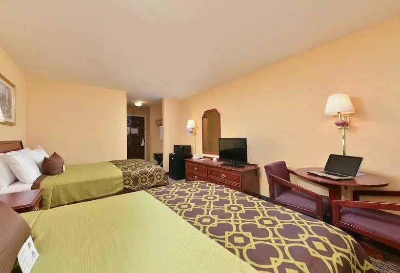 ２ダブルベッドのスタンダードルーム, Americas Best Value Inn San Jose Convention Center