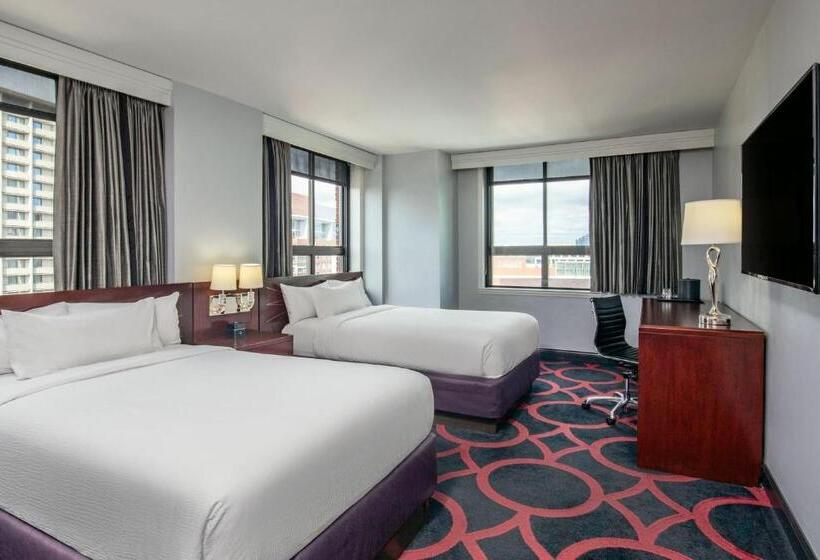스탠다드 룸 더블 침대 2개, Courtyard By Marriott Boston Downtown
