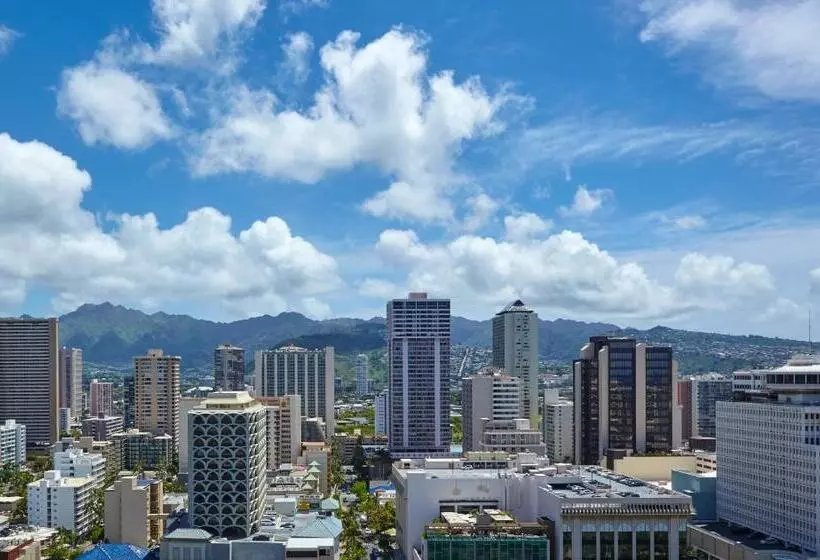 اتاق استاندارد با چشمانداز کوهستان, Halepuna Waikiki By Halekulani