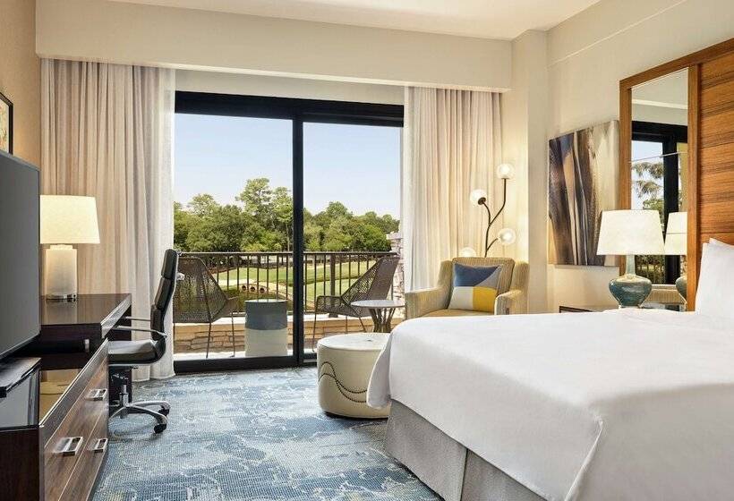 غرفة قياسية سرير مزدوج, The Woodlands Resort, Curio Collection By Hilton