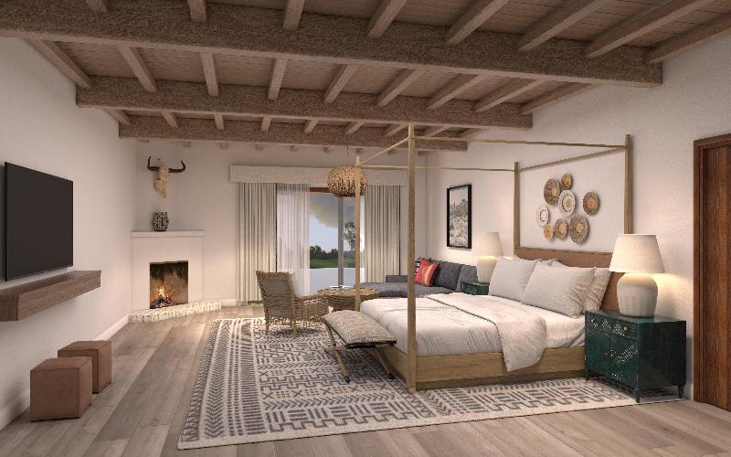 キングサイズベッドのスイートルーム, Omni Tucson National Resort & Spa