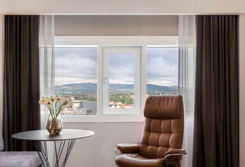 اتاق سوپریور با چشمانداز شهر, Radisson Blu Plaza Hotel, Oslo