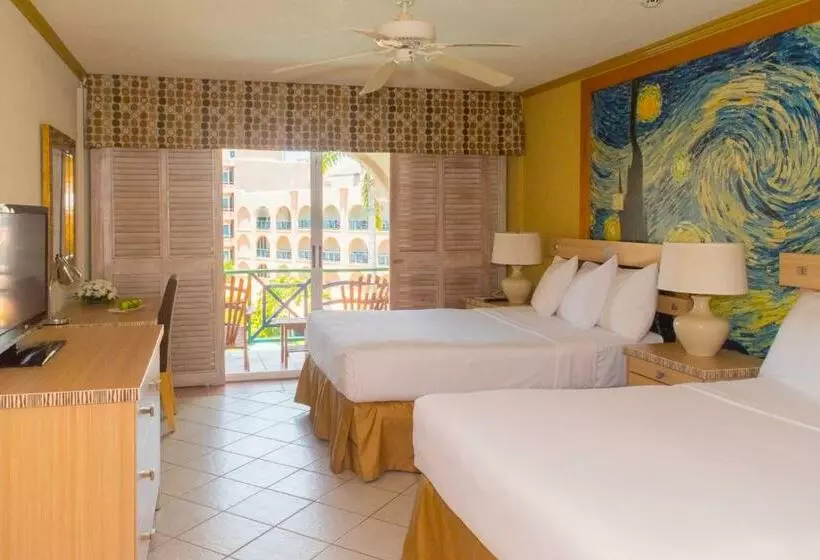 اتاق استاندارد با 2 تخت دوبل, Accra Beach Hotel & Spa