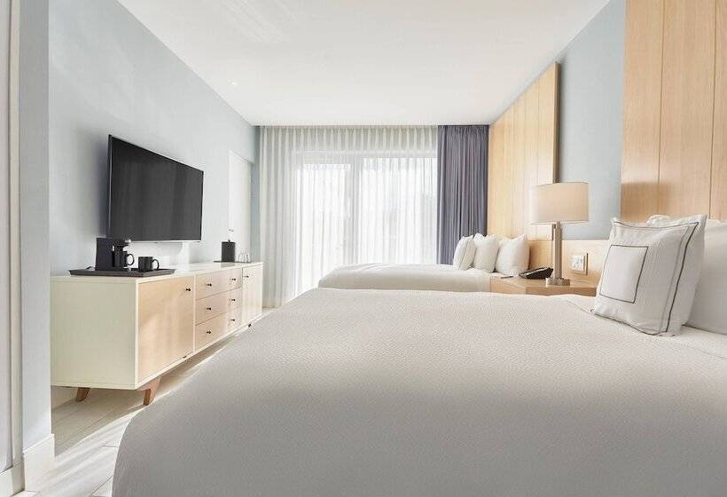 اتاق استاندارد با 2 تخت دوبل, Courtyard By Marriott Aruba Resort