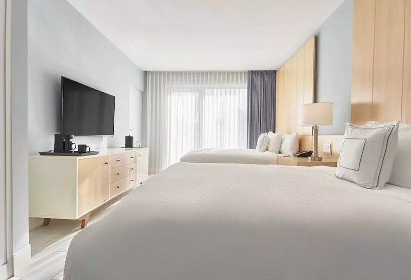اتاق استاندارد با 2 تخت دوبل, Courtyard By Marriott Aruba Resort