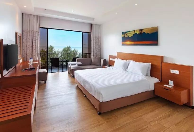 オーシャンビューデラックスルーム, Bayview Beach Resort