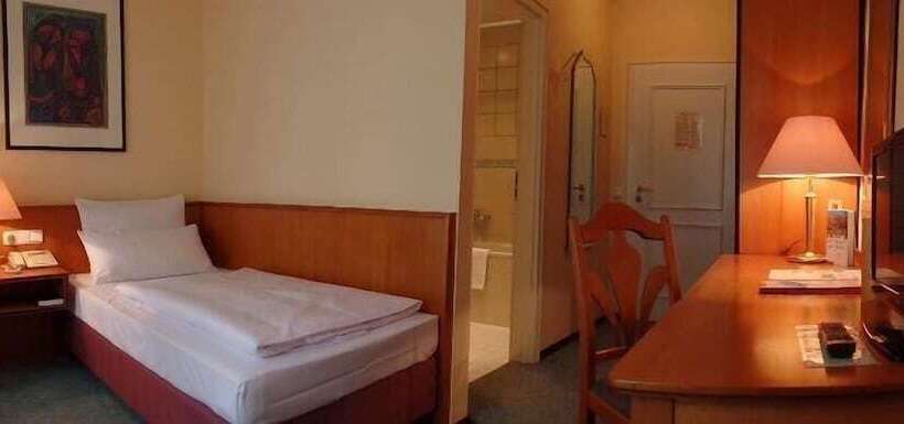 غرفة قياسية فردية, Galerie Hotel Leipziger Hof