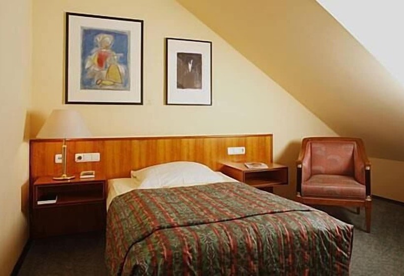 غرفة قياسية فردية, Galerie Hotel Leipziger Hof
