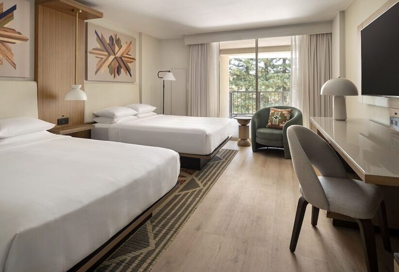 ２ダブルベッドのスタンダードルーム, San Ramon Marriott