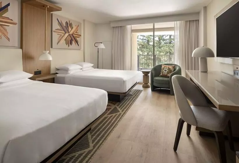 اتاق استاندارد با 2 تخت دوبل, San Ramon Marriott