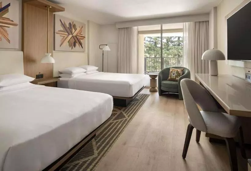 اتاق استاندارد با 2 تخت دوبل, San Ramon Marriott