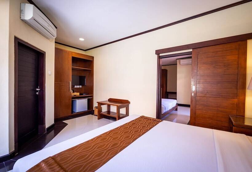 豪华园景房, Yulia Beach Inn Kuta