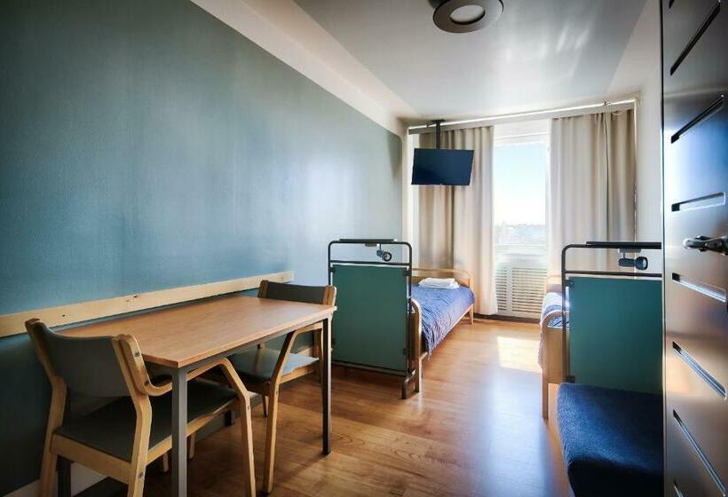 バス共有のスタンダードルーム, Eurohostel