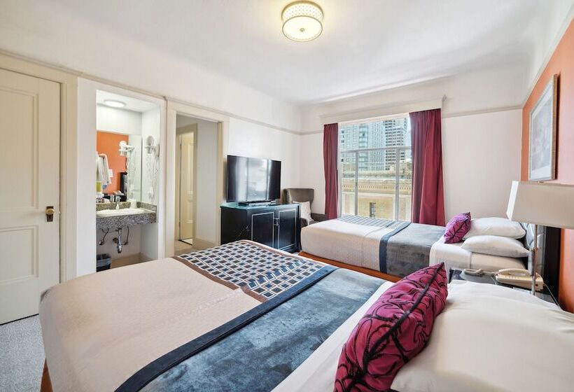 اتاق استاندارد با 2 تخت دوبل, Union Square Plaza