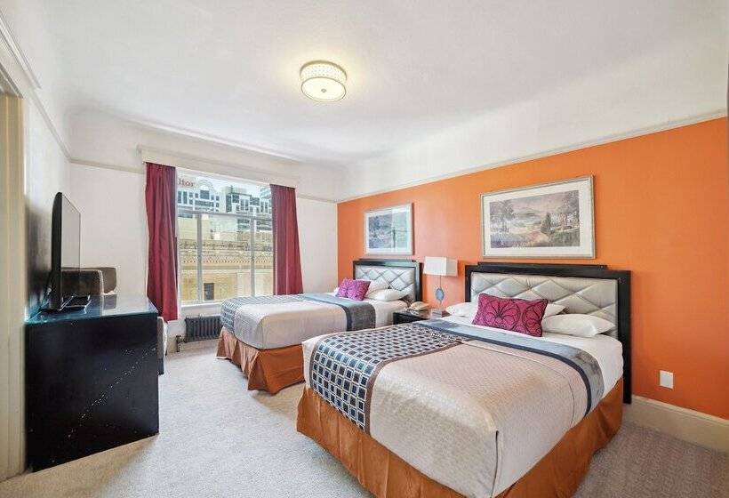 اتاق استاندارد با 2 تخت دوبل, Union Square Plaza