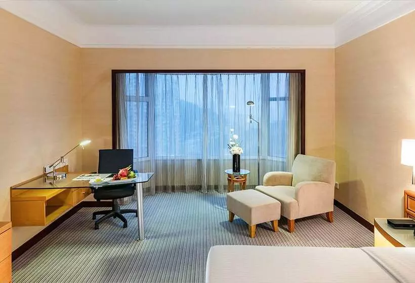 デラックスルーム, Millennium Harbourview Hotel Xiamen Near Metro Station & Zhongshan Road