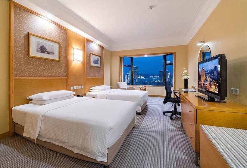 디럭스 룸, Millennium Harbourview Hotel Xiamen Near Metro Station & Zhongshan Road