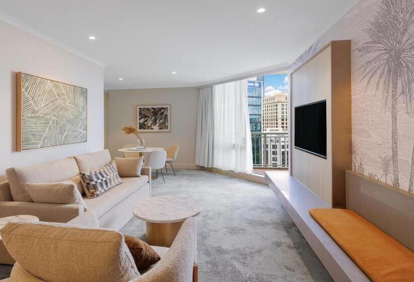 발코니가 있는 스위트, Amora Hotel Brisbane