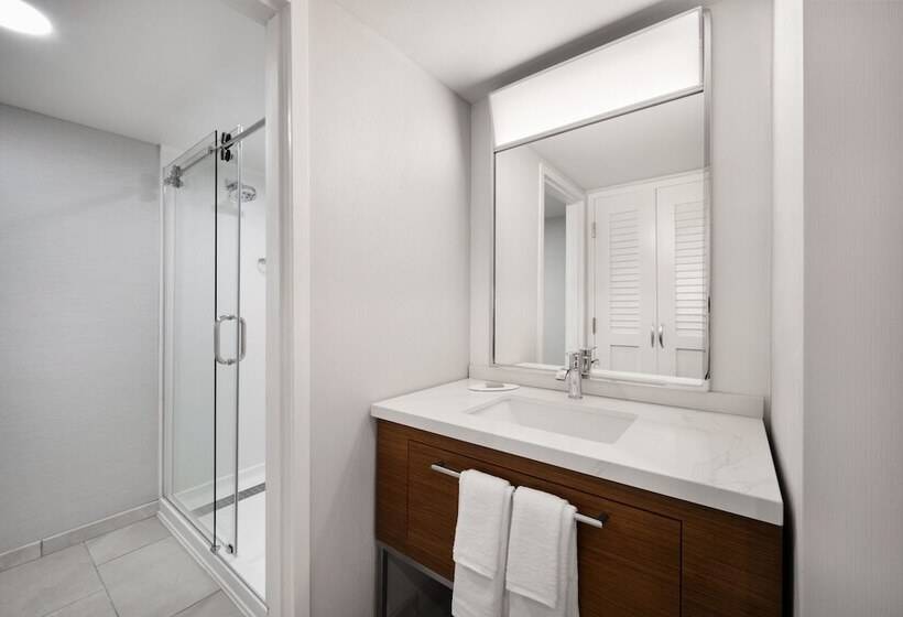 带2个双人床的标准工作室, Courtyard Mobile