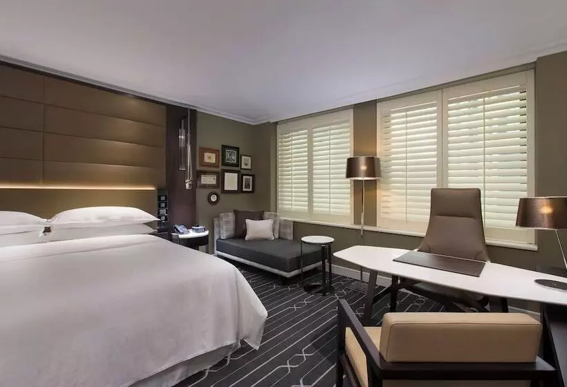 스탠다드 룸 더블 침대, Sheraton Grand Sydney Hyde Park