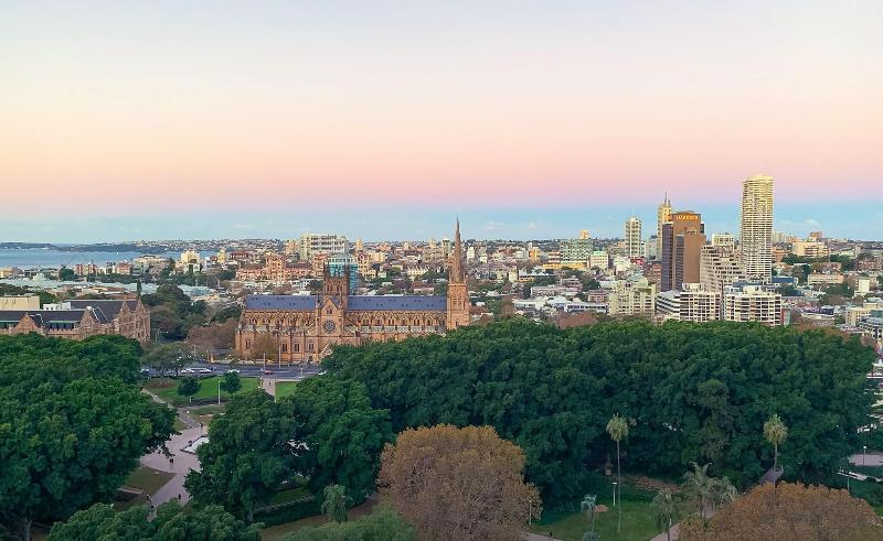 디럭스 스위트, Sheraton Grand Sydney Hyde Park