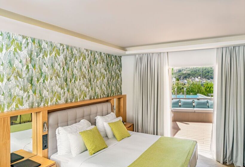 바다 전망 스탠다드 방갈로, Dolce By Wyndham Athens Attica Riviera