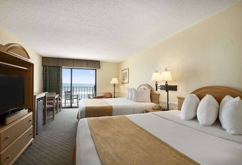 Quarto Estandar 2 Camas Casal, Days Inn By Wyndham Daytona Oceanfront