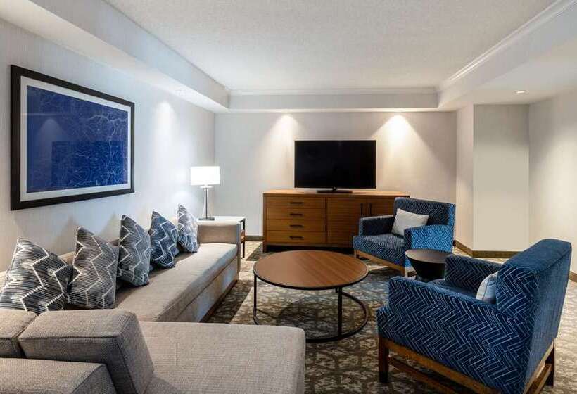 스위트 킹사이즈 침대, Embassy Suites By Hilton Seattle Tacoma International Airport