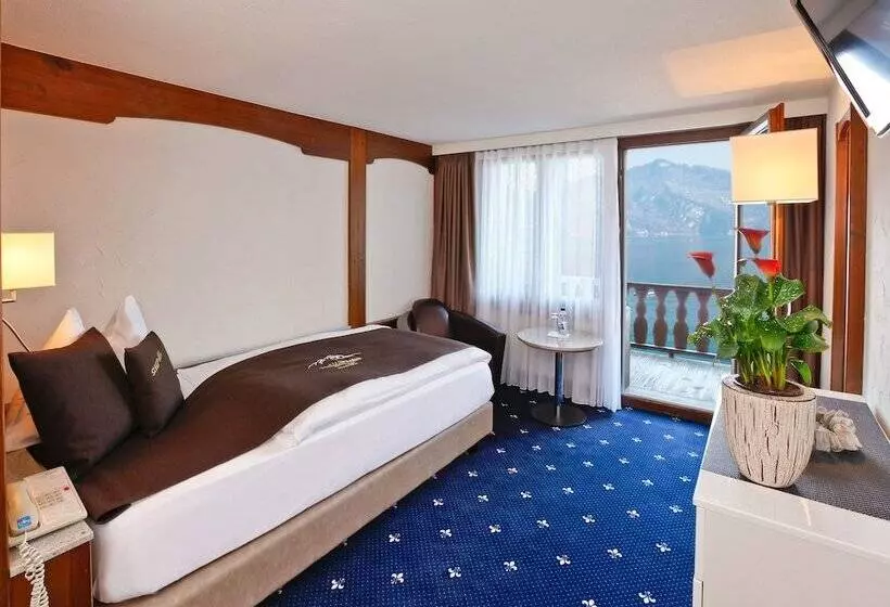 Standard Yhden Hengen Huone, Seehotel Pilatus