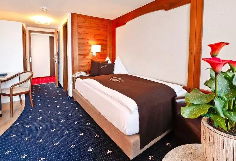 Standard Yhden Hengen Huone, Seehotel Pilatus
