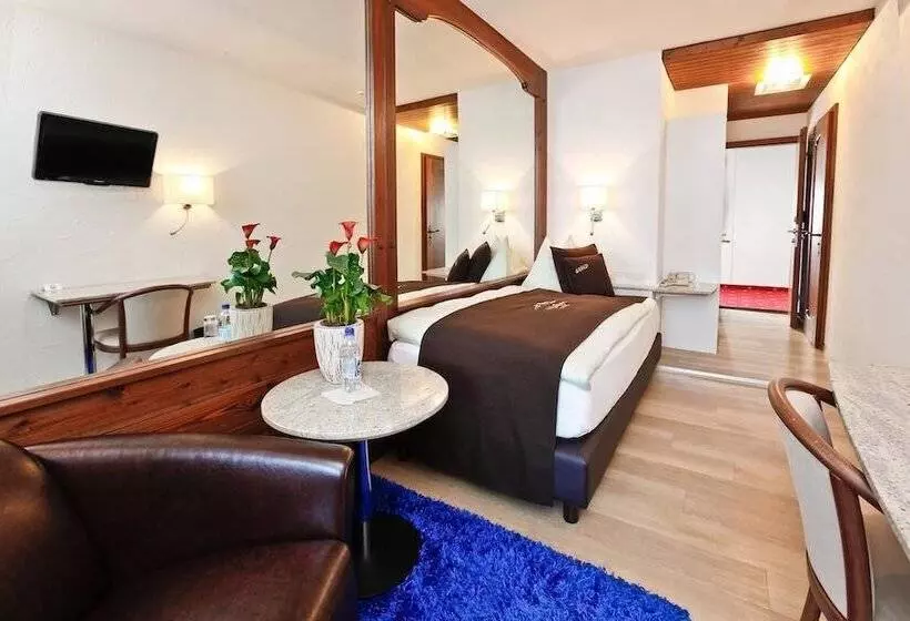 Standard Yhden Hengen Huone, Seehotel Pilatus