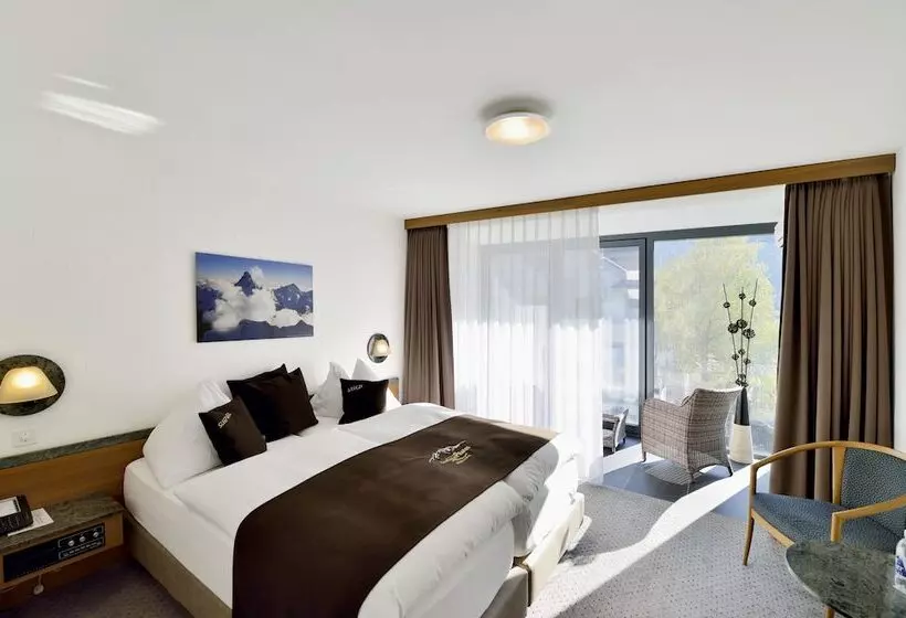 Standard-huone Näkymä, Seehotel Pilatus