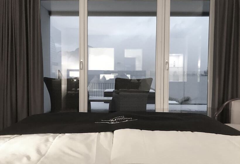 标准间带湖景, Seehotel Pilatus
