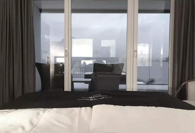 Standard-huone Järvinäkymä, Seehotel Pilatus