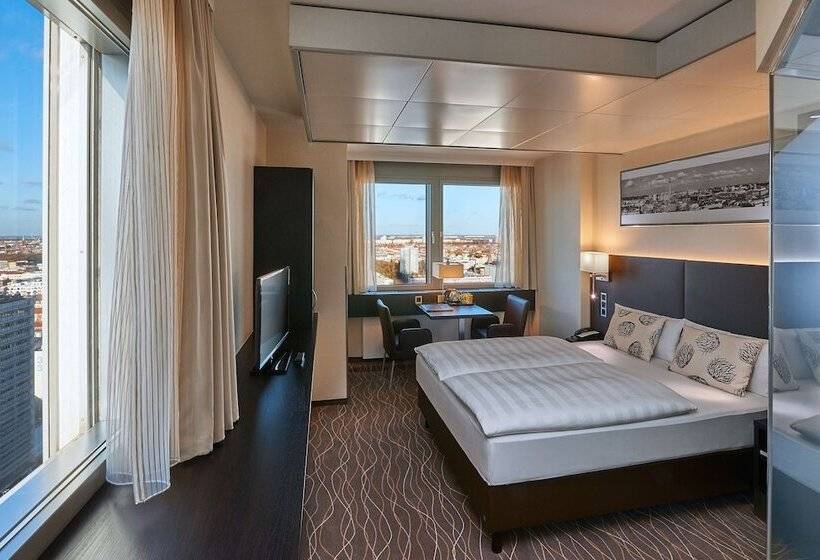 اتاق استاندارد با چشم‌انداز شهر, Park Inn By Radisson Berlin Alexanderplatz