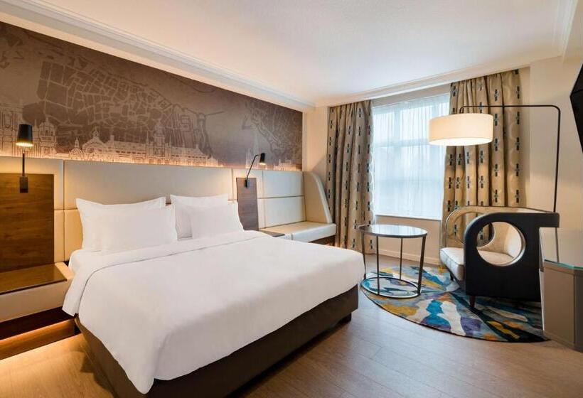 غرفة سوبيريور مطلة على المدينة, Radisson Blu Hotel, Antwerp City Centre