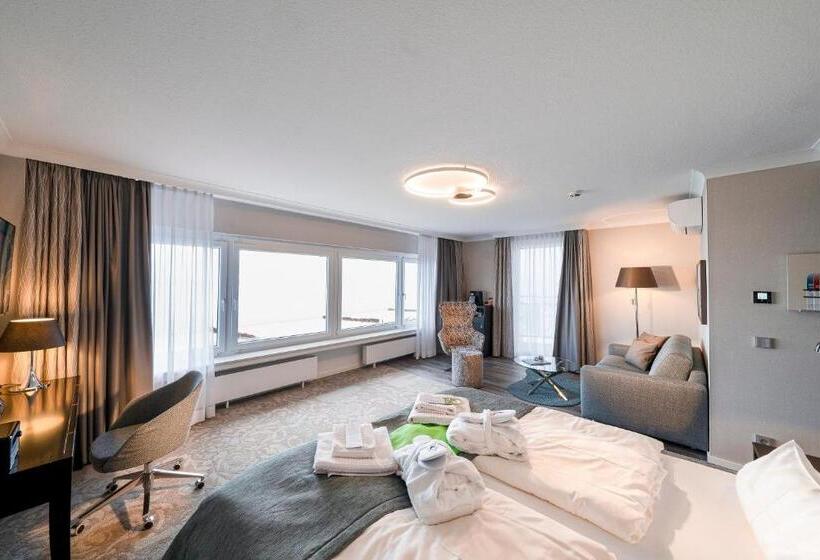 Номер Superior Вид на Море, Strandhotel Duhnen
