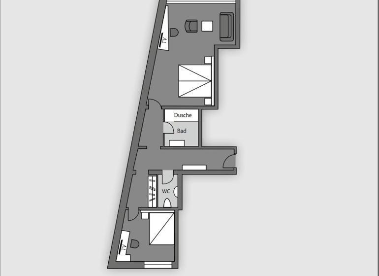 Полулюкс Вид на Море, Strandhotel Duhnen